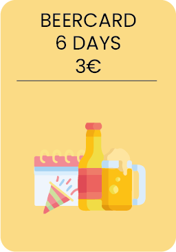 Beercard 6 jours 