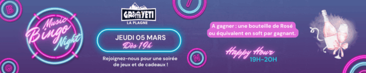 Bingo Banner Jeudi 05 mars